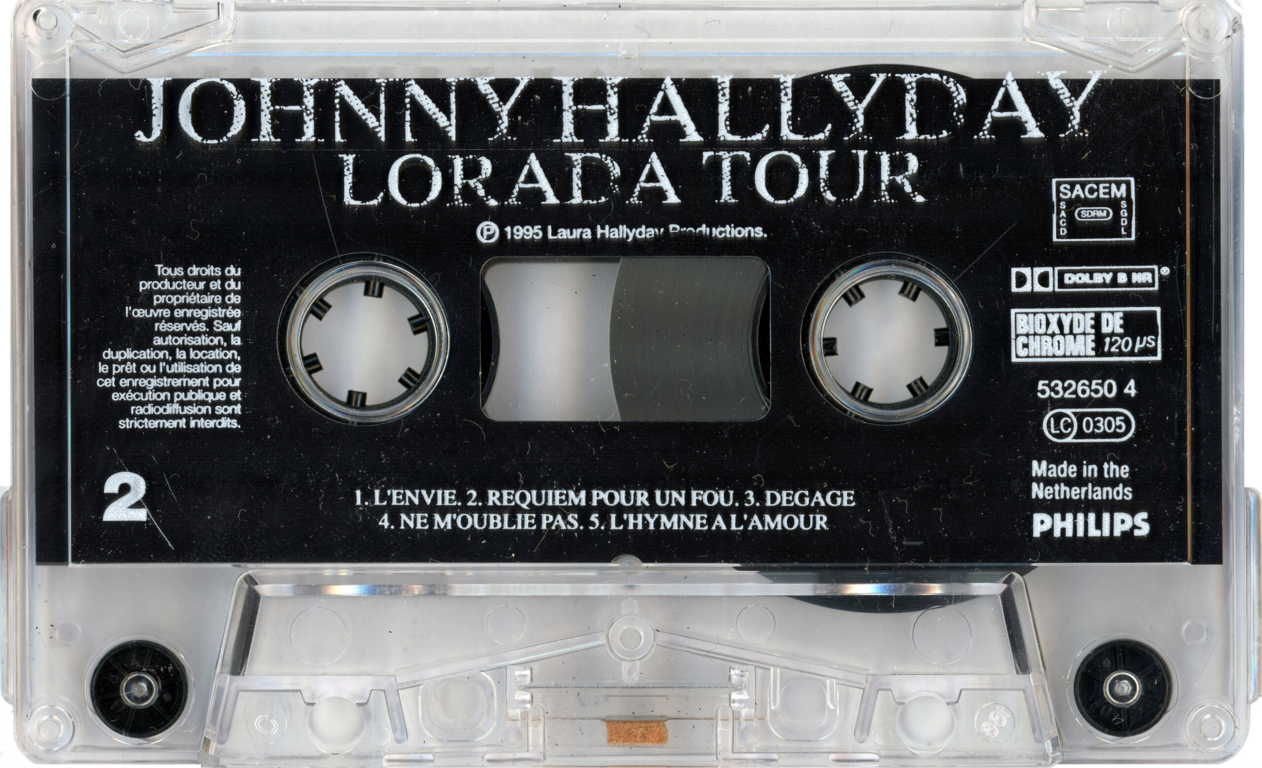 Cassette live 18 Lorada tour 1995 1995_c23