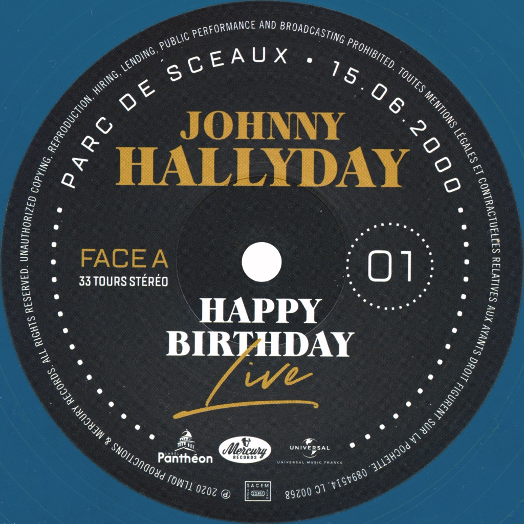 Visuel du coffret LP couleur Happy birthday Live Parc de Sceaux 2020-034