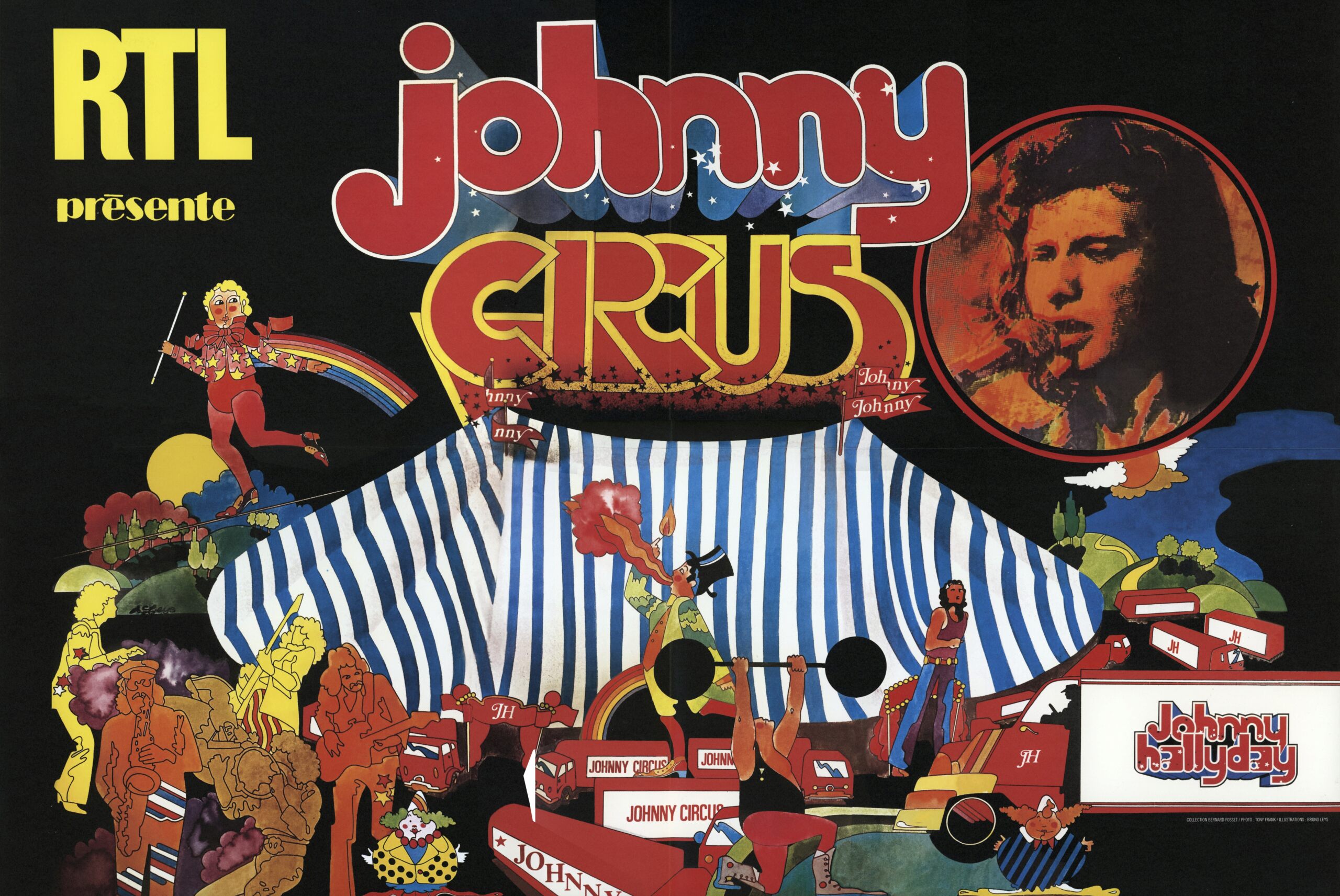 Vinyle Johnny Circus Eté 1972 2022-043