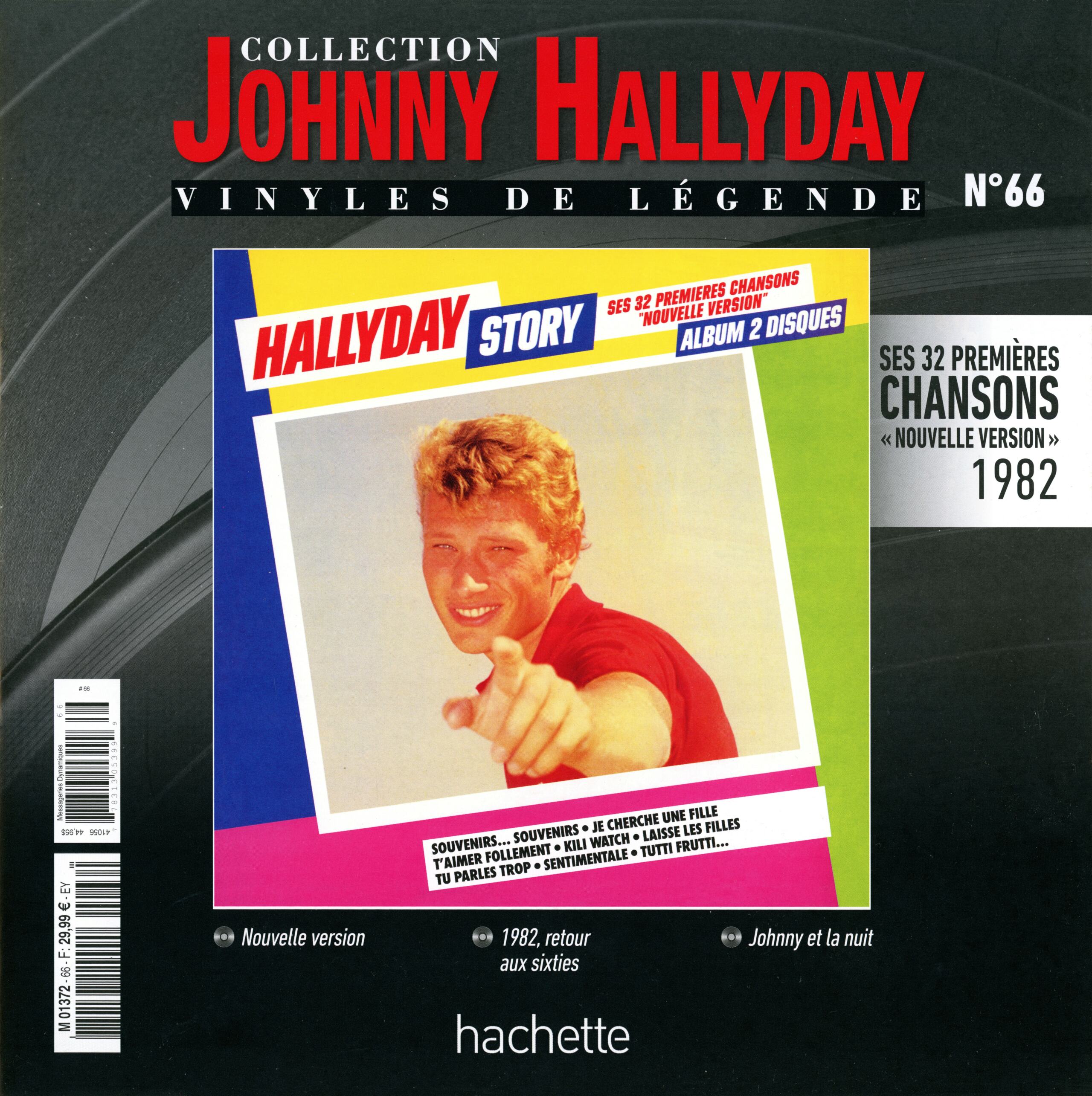 N° 66 Hallyday story Ses 32 premières chansons nouvelle version 2022-055