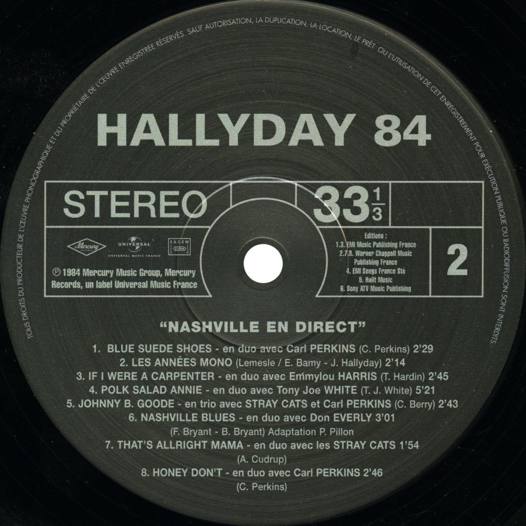 N° 23 Hallyday 84 Nashville en direct Hallyd13