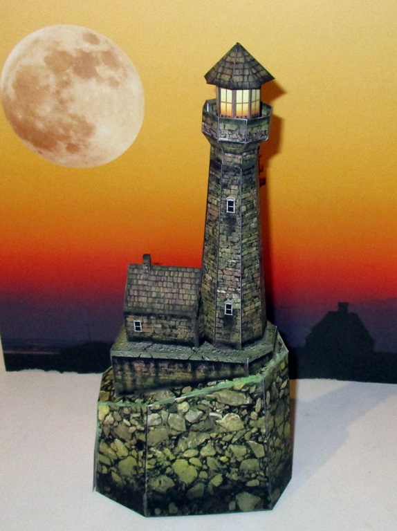 Leuchtturm, free douwnload, gebaut von Helmut Dully Leucht10