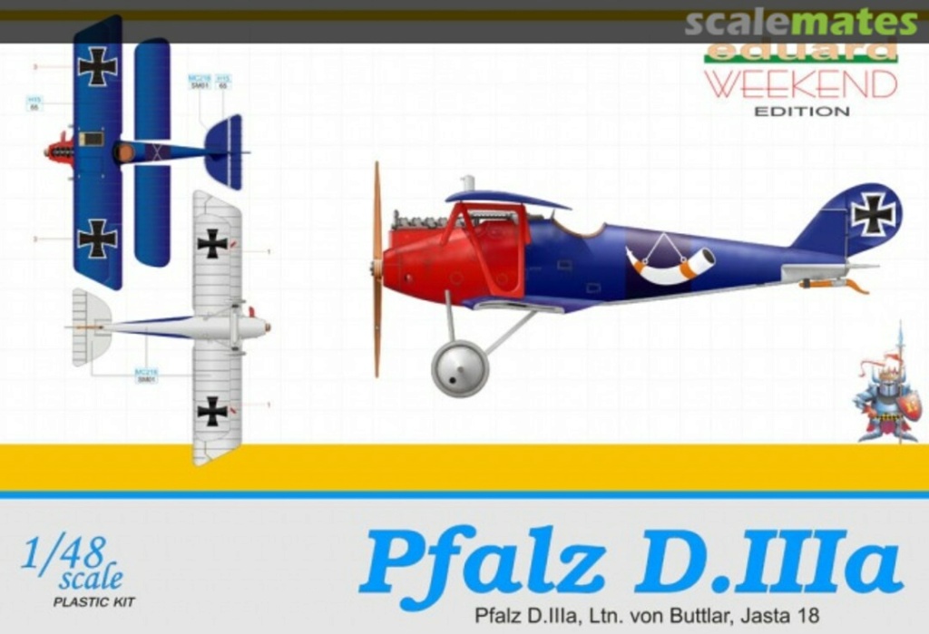 [concours voler en double c'est mieux] Pfalz D.IIIA Eduard au 1/48 43283914