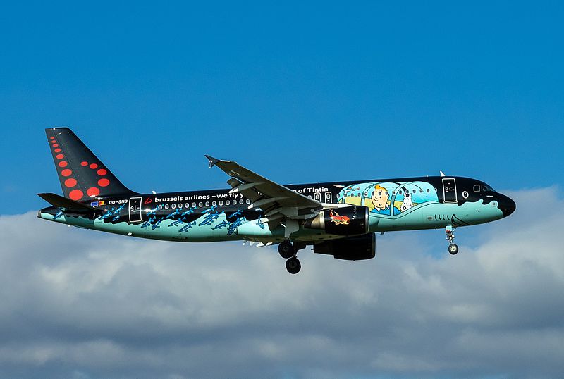 A320 zvezda 1/144 "Brussels Airlines Tintin" Brusse10