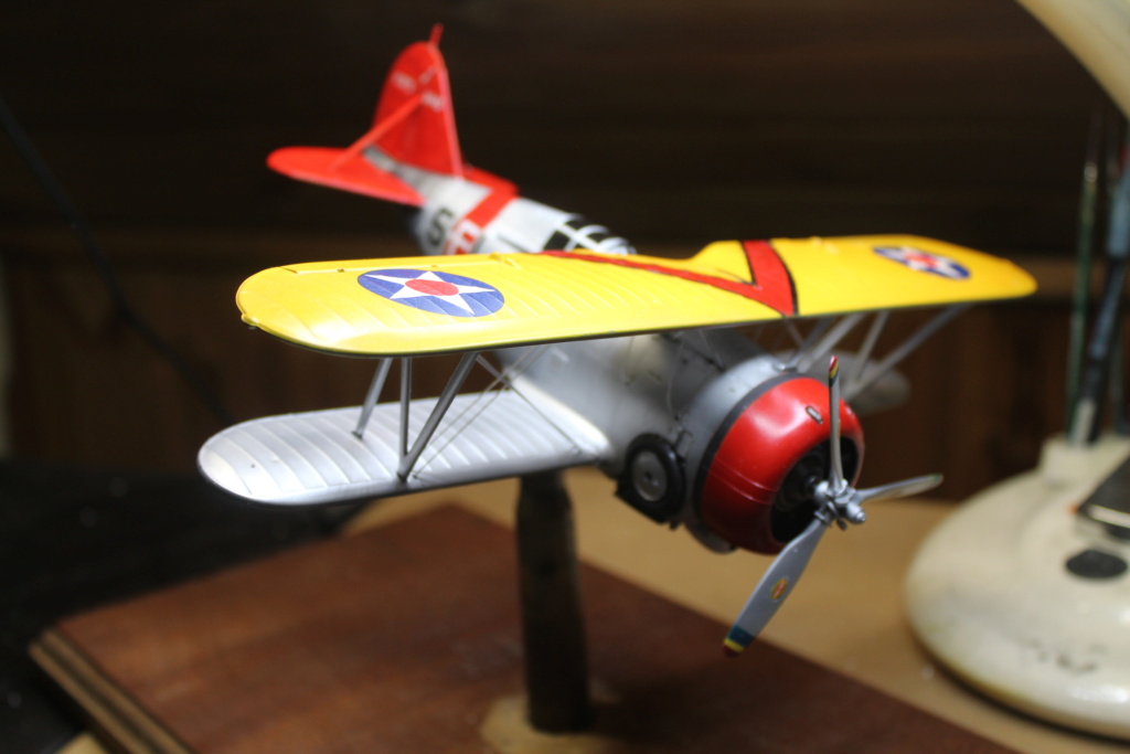 [Vitrine L'AGE D'OR] [Revell (Monogram)] 1/32 - Grumman F3F-3    (VINTAGE) (f3f3) Img_2041