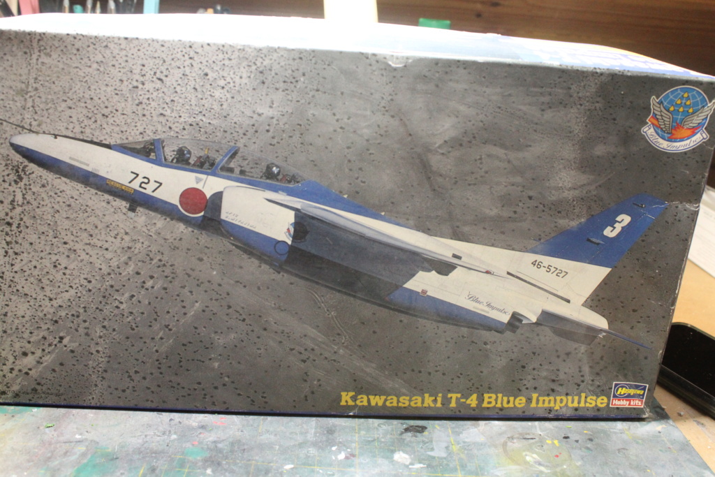 kawasaki T -4 - Kawasaki T-4 blue impulse hasegawa 1/48 Img_5989
