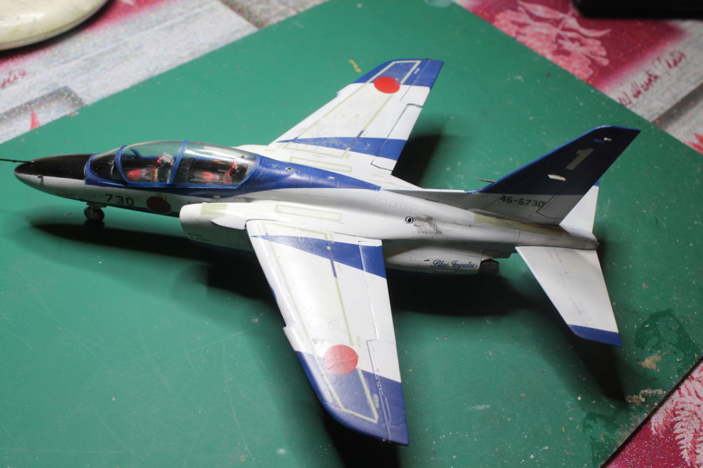 Kawasaki T-4 blue impulse  hasegawa 1/48 Img_6226