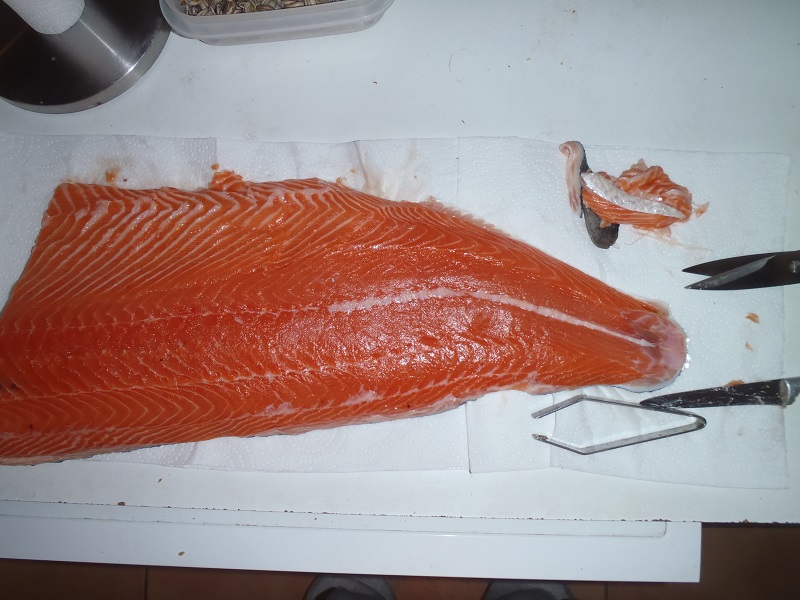 Fumage de saumon Pc183210
