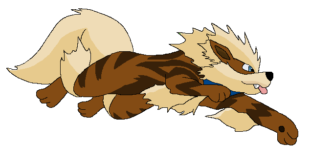 Nougat the Arcanine and Puff Puff the Dedenne | Wip Nougat10