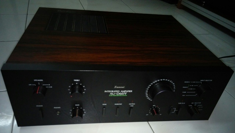 Sansui AU-D607F Integrated Amplifier (Super Nice Condition) -Sold- Img_2011