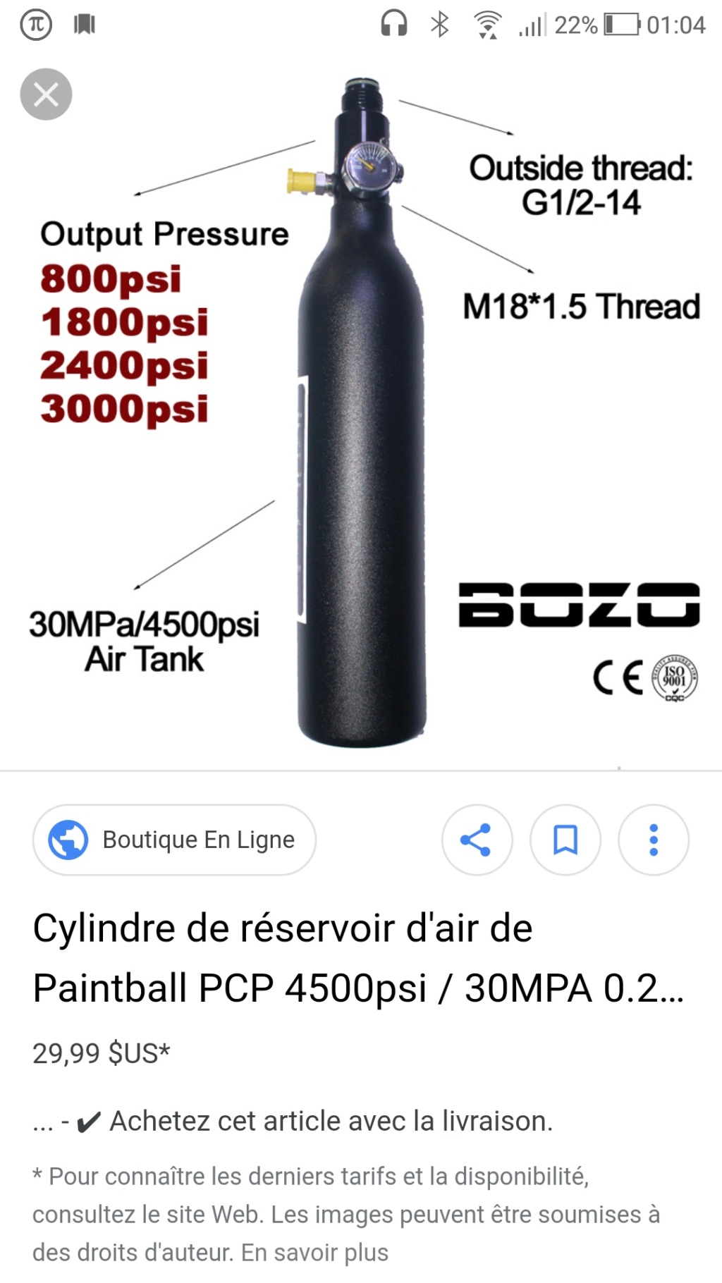 Passage co2 en air sur 850airmagnum Screen14