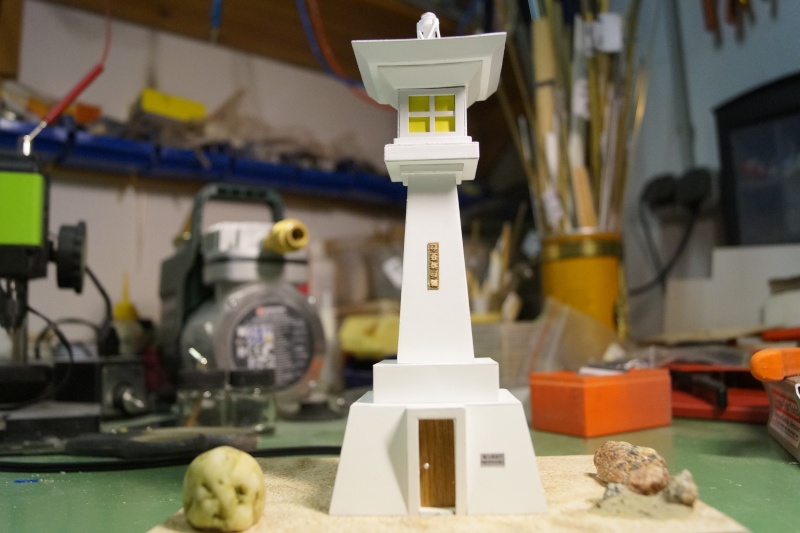 Fertig - Der japanische Leuchtturm Udo Saki gebaut von guennie Dsc04656