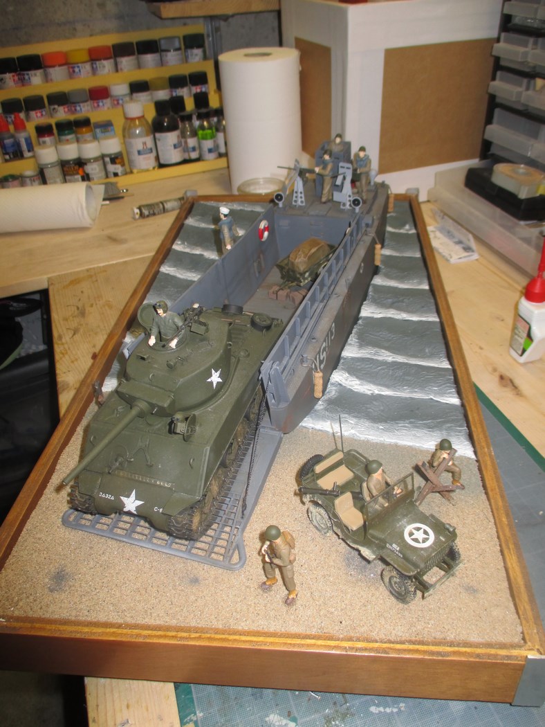 diorama LCM3 et sherman jumbo Img_1313