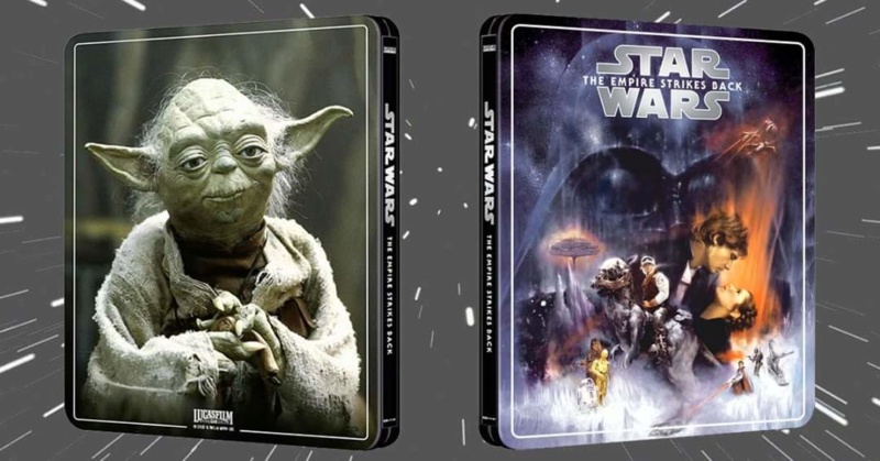 Star Wars: Episode V - The Empire Strikes Back (4K+2D Blu-ray SteelBook) Zavvi Eyuclb10