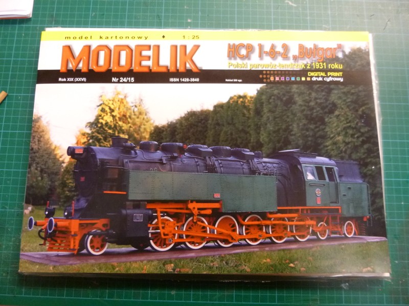 Lokomotive 1-6-2 Bulgar Modelik 1:25 P1040920
