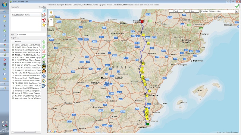 petit aller retour Bayonne => Murcia Murcia11