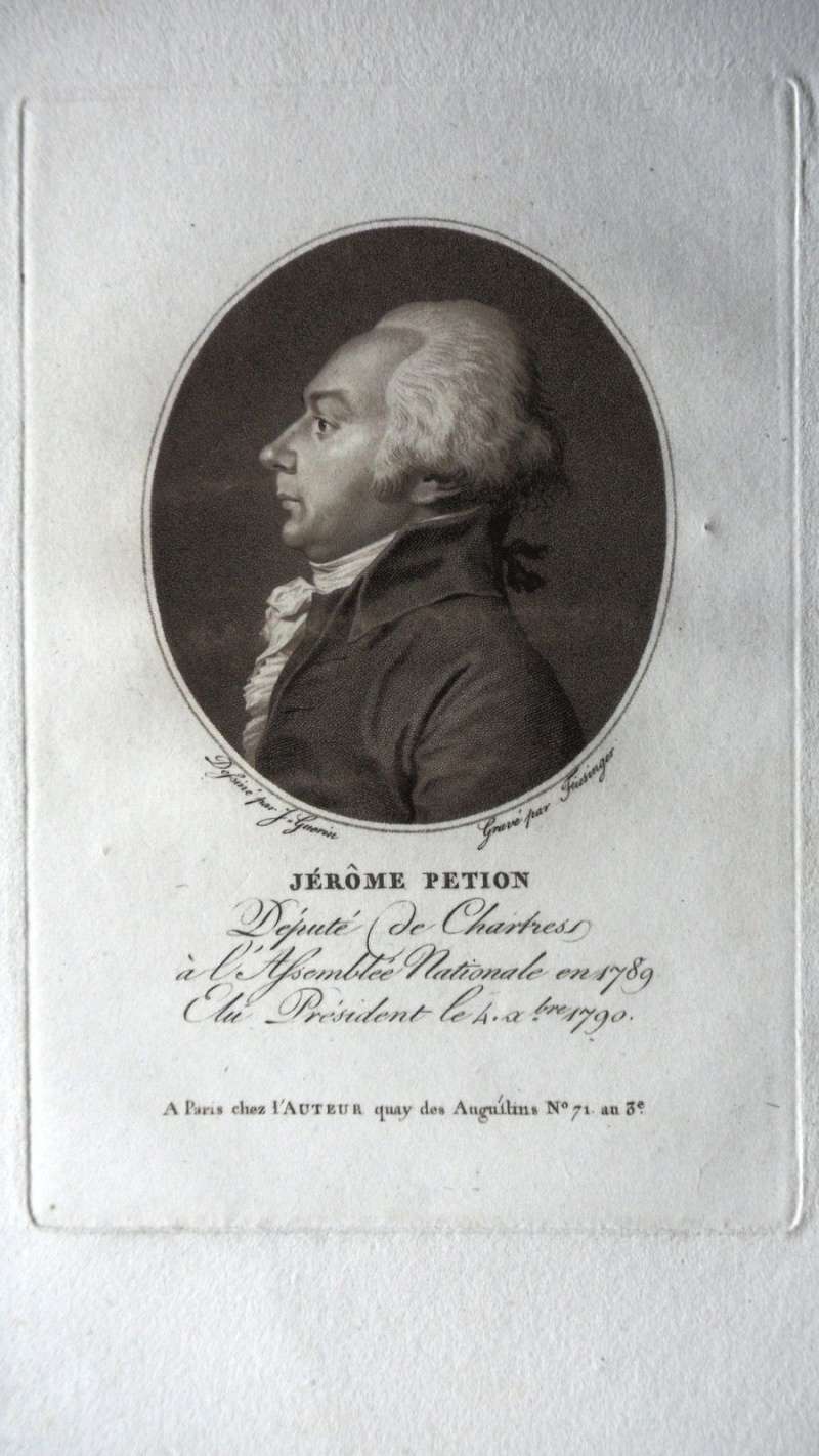 Jerome PETION de Villeneuve , Député DE CHARTRES EN 1789 Petion10