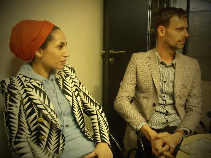 Discussion avec Tahereh Mafi et Ransom Riggs – le 10 novembre 2015 – Neuilly sur Seine P1018721