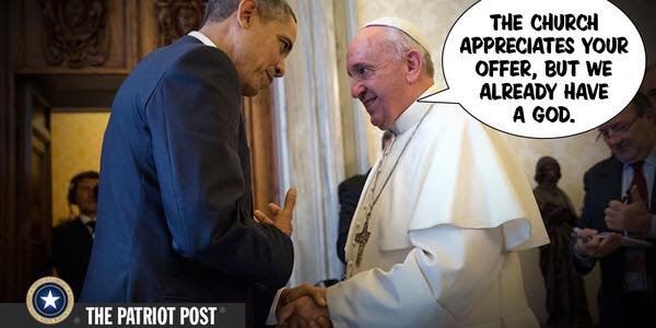 Obama meets the Pope 38101310