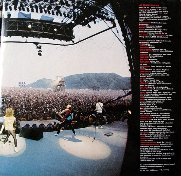 Scorpions - 1985 - World wide live 430