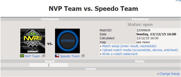 MATCH 02 | NVP VS SPEEDO Sped10