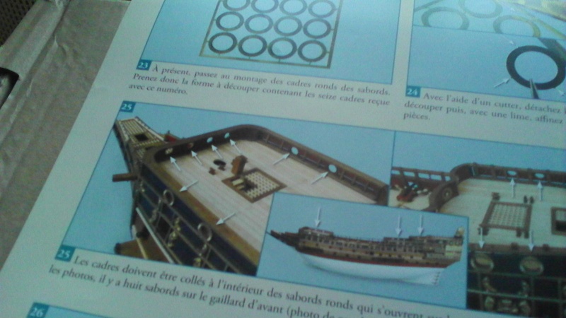 Construction du "Sovereign of the Seas" au 1/84 par Glénans - Partie I - Page 26 P_201613