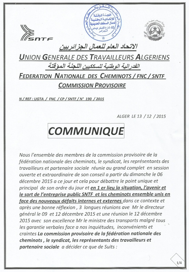 COMMUNIQUER FÉDÉRATION NATIONALE DES CHEMINOTS  Scan_011