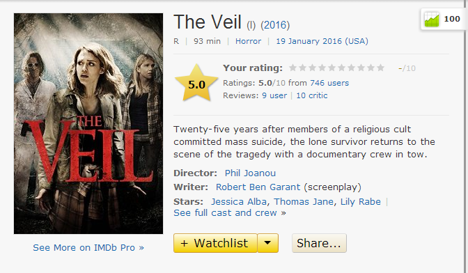 حصريا فيلم الرعب الرائع The Veil.2016.720p.WEB-DL مترجم بنسخة الويب ديل العالية 16-04-10