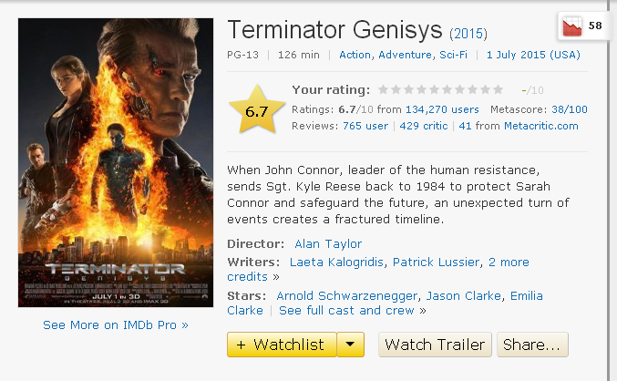 حصريا فيلم الاكشن  والمغامرة والخيال الرهيب Terminator Genisys 2015 720p.BluRay مترجم بنسخة البلوري 30-01-10