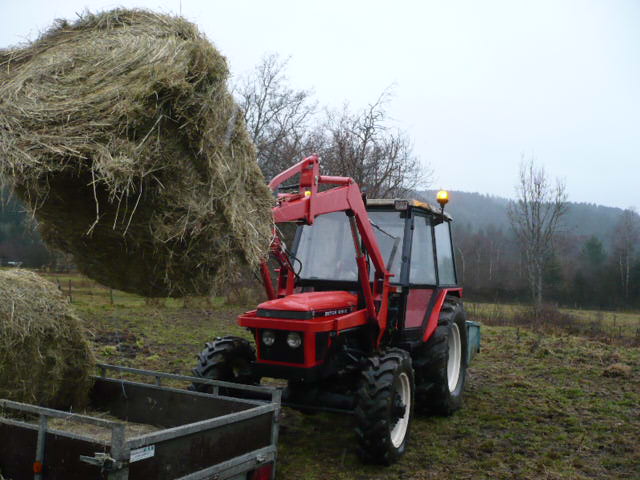 mon zetor au travail  Tracte10