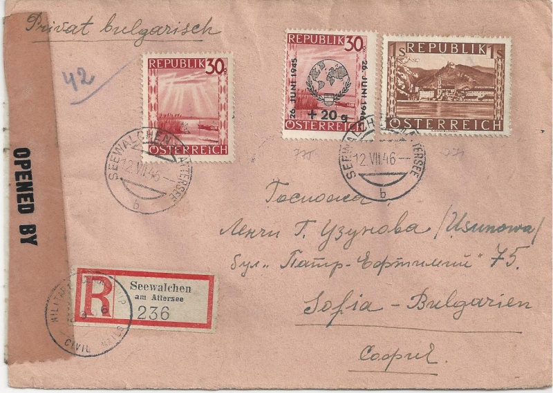 österreich - Sammlung Bedarfsbriefe Österreich ab 1945 - Seite 6 Bild34