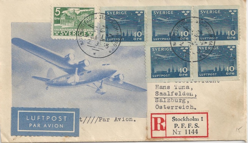 Österreich - Flugpost nach Österreich Bild52