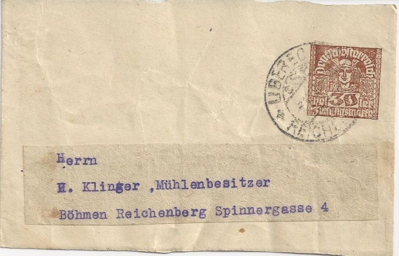 stempel - Privatstreifbänder - Österreich Bild_313