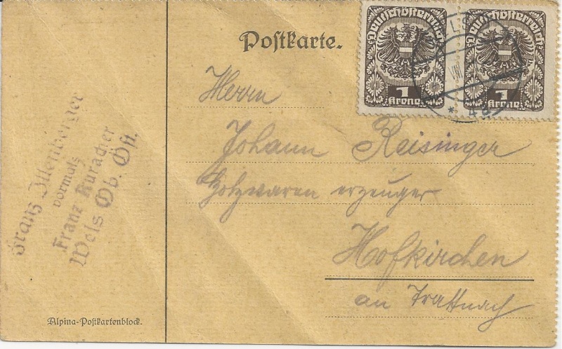 Inflation in Österreich - Belege - 1918 bis 1925 - Seite 7 Bild_616