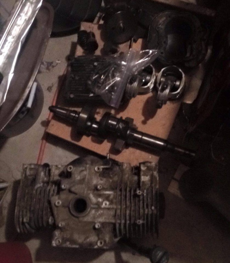 Entire Opposed Pressure lube Internals Swap & Info 12434311