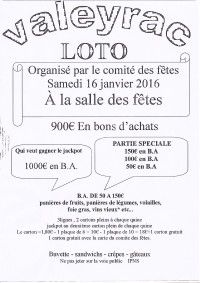 Loto du comité des fêtes de Valeyrac le 16 Janvier 2016 à Veleyrac 00ec1810