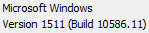 Windows 10 RTM Builds 10586.1511 [ThresHold 2] / Server 10586.0.151029-1700 10586_10