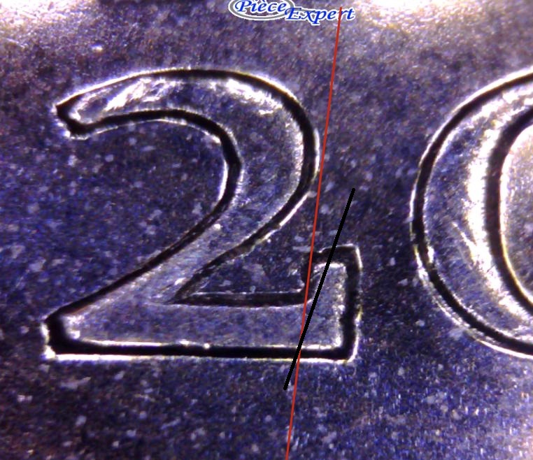 2012 - Éclat de Coin, "2" Carré (Die Chip, Square "2") Cpe_im10