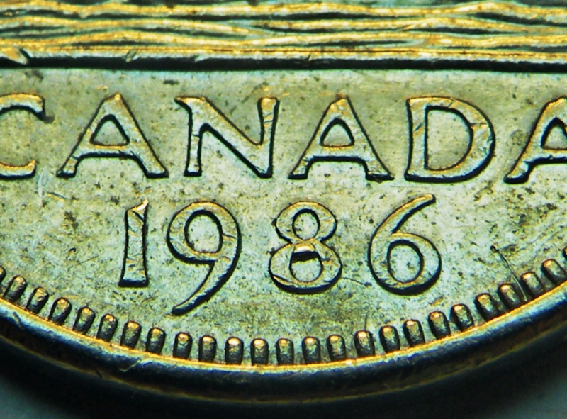 1986 - Éclat de Coin "8" et Griffe Add. (Die Chip & Extra Claw) Dscf4213