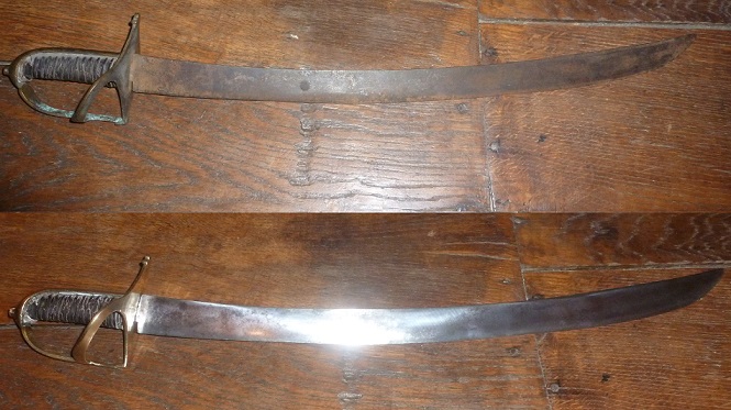 Les armes blanches du royaume de Sardaigne et de Savoie. Restau10