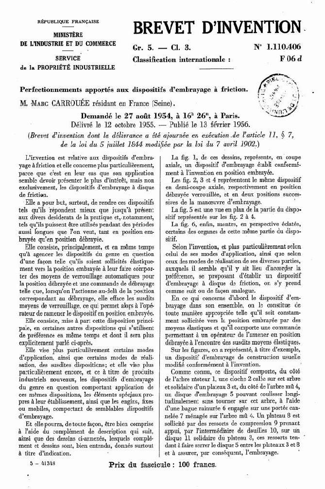 brevets - 07 - Les Brevets BERNARD-MOTEURS  Bernar11