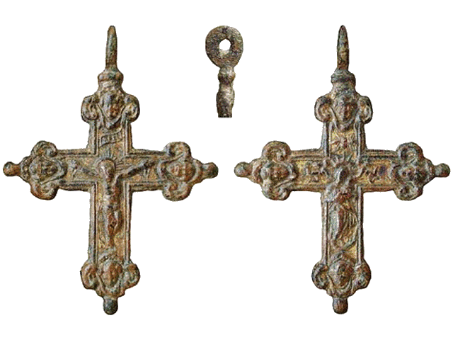Recopilación de Cruces pectorales con relieves de la Inmaculada Concepción, siglos XVII al XIX ©  1_09_i10