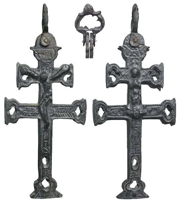 Recopilación de Cruces pectorales con relieves de la Inmaculada Concepción, siglos XVII al XIX ©  6_01_i11