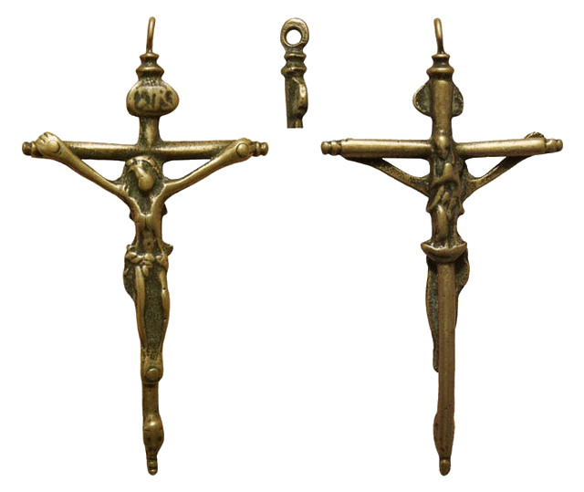 Recopilación de Cruces pectorales con relieves de la Inmaculada Concepción, siglos XVII al XIX ©  Fig_2_10