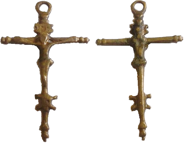 Recopilación de Cruces pectorales con relieves de la Inmaculada Concepción, siglos XVII al XIX ©  Fig_2_11