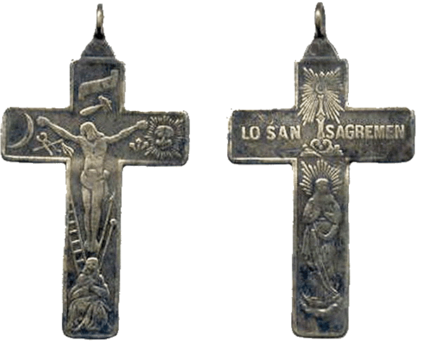 Recopilación de Cruces pectorales con relieves de la Inmaculada Concepción, siglos XVII al XIX ©  Pec00711