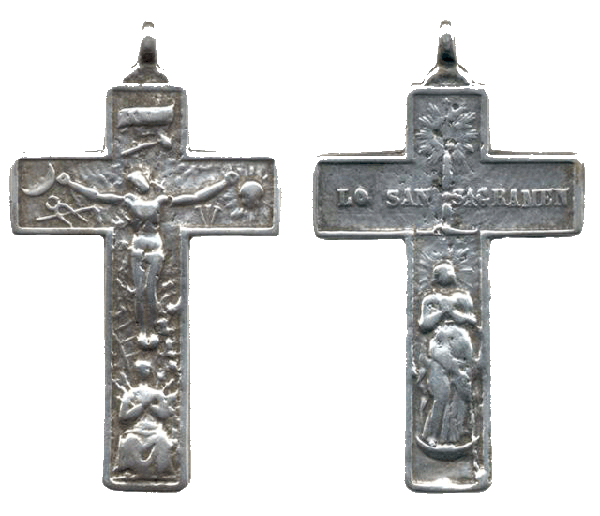 Recopilación de Cruces pectorales con relieves de la Inmaculada Concepción, siglos XVII al XIX ©  Pec00911
