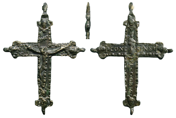 Recopilación de Cruces pectorales con relieves de la Inmaculada Concepción, siglos XVII al XIX ©  Pec04510