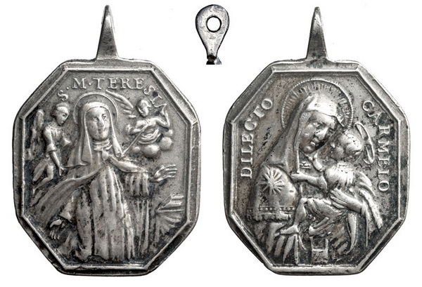 Recopilación medallas Orden Carmelitas Descalzas: Santa Teresa de Jesús Teresa11