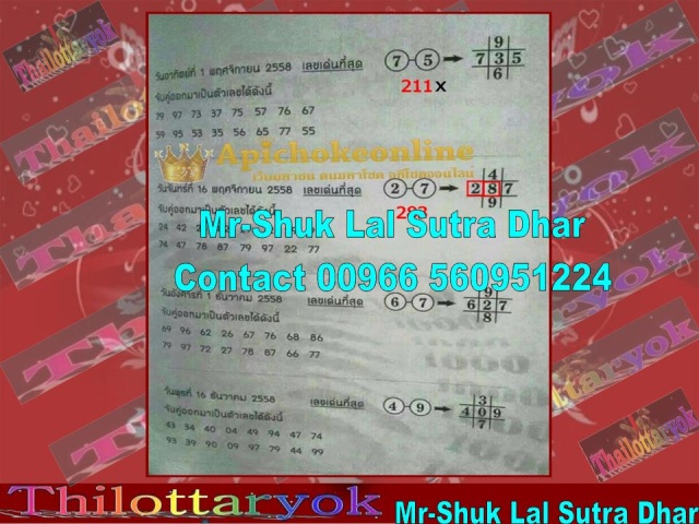 Mr-Shuk Lal 100% VIP Tips 01-12-2015 - Page 13 Qwer10